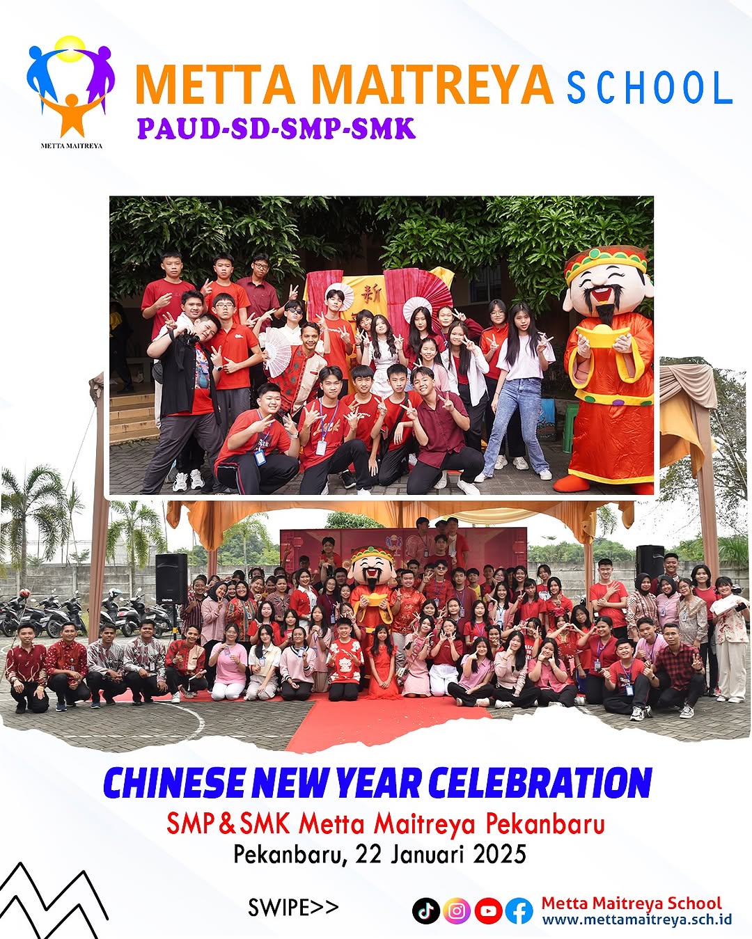 Chinese New Year Celebration | SMP & SMK Metta Maitreya